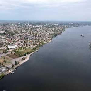 صورة جوية لمدينة خيرسون