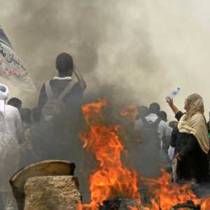 جانب مظاهرات الذكرى الثالثة لفض الاعتصام