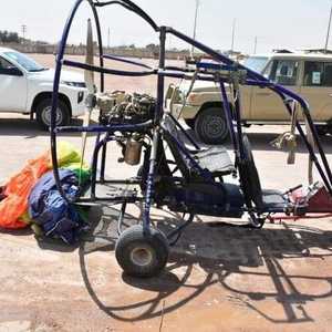الطائرة الشراعية التي نقلت المخدرات
