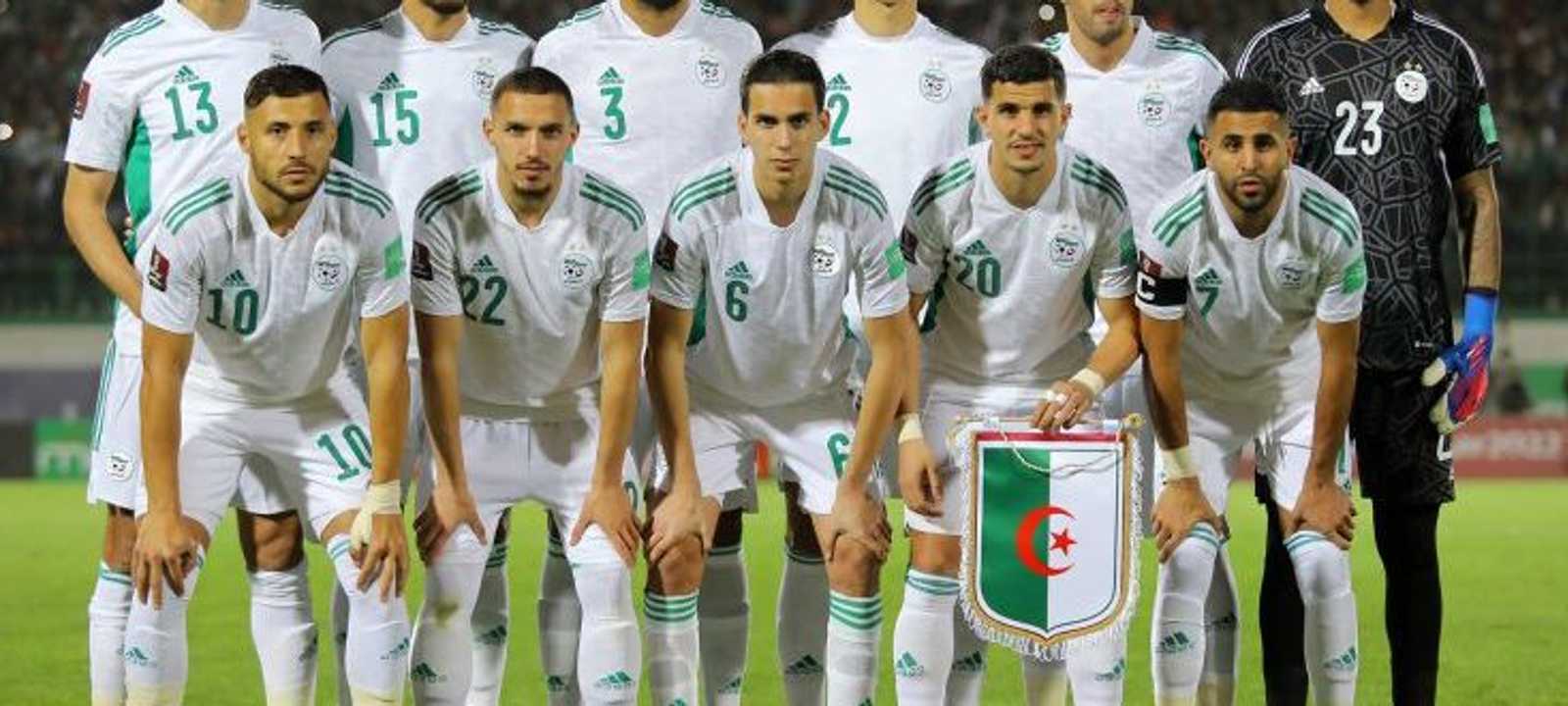 لاعبو المنتخب الجزائري - أرشيف.