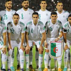 لاعبو المنتخب الجزائري - أرشيف.