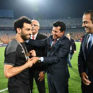 صلاح خلال تكريمه