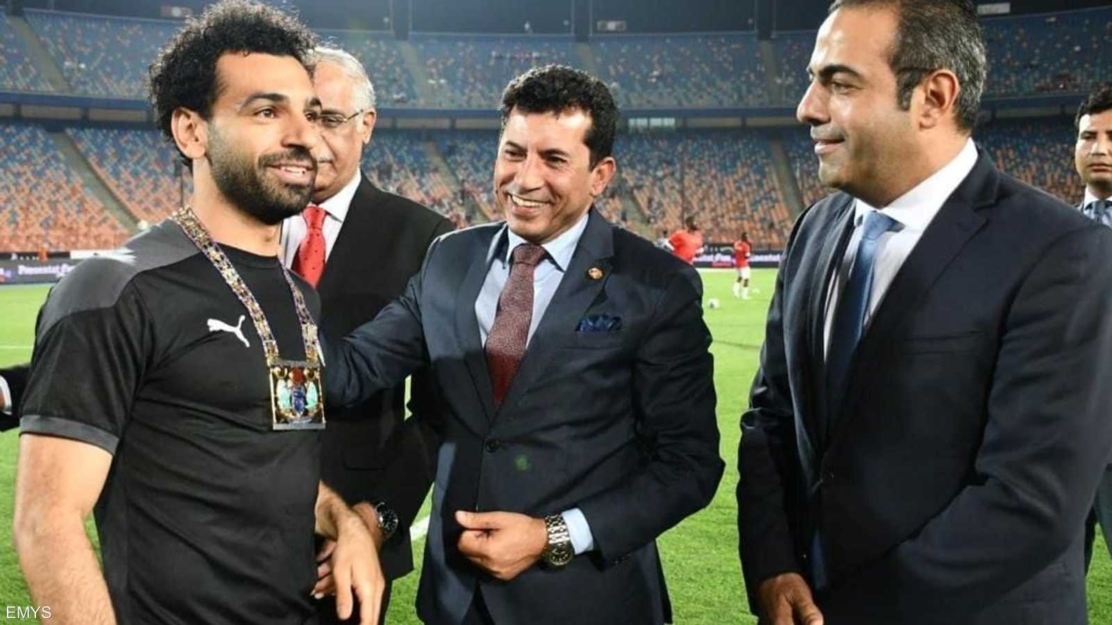 تم الاتفاق على أن يكون تكريم صلاح مع أول مباراة للمنتخب