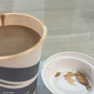 قطعة الدجاج التي عثر عليها في القهوة بالهند