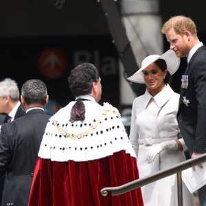 الأمير هاري وزوجته لم ينتظرا انتهاء مراسم الاحتفالات