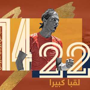 22 لقبا كبيرا و14 لقبا في رولان غاروس