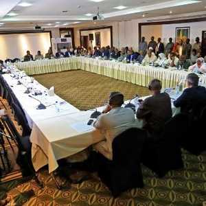 الجلسة الافتتاحية للحاور السوداني.