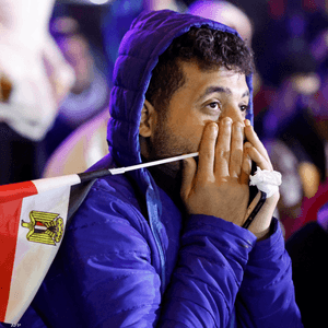 مشجع لمنتخب مصر لكرة القدم - أرشيفية