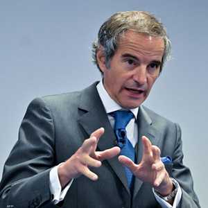 المدير العام للوكالة الدولية للطاقة الذرية رافايل غروسي.