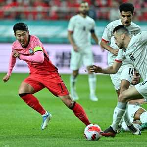 من مباراة كوريا الجنوبية ومصر