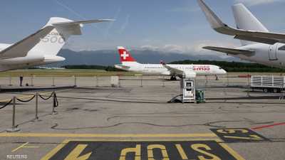 طائرات تابعة للخطوط الجوية السويسرية