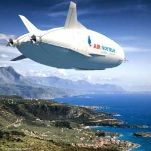 نموذج المنطاد الجديد الذي يجري اختباره في بريطانيا