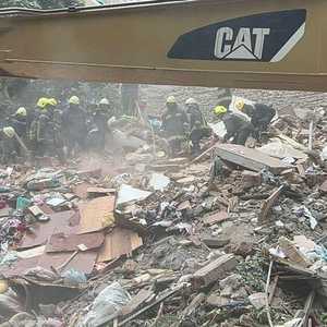 انهيار عقار بالقاهرة