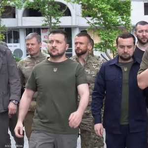 الرئيس الأوكراني فولوديمير زيلينسكي