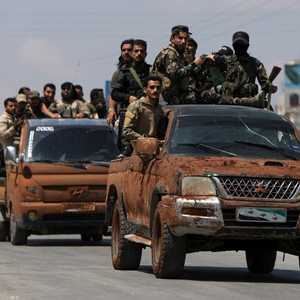 مسلحون مدعومون من تركيا شمالي سوريا.