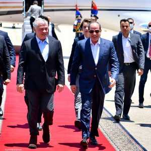 السيسي والملك عبد الله الثاني (أرشيف)