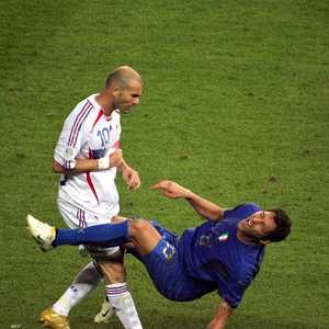 زيدان ضرب برأسه ماركو ماتيراتزي