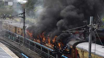 الهند تلغي نحو 500 رحلة قطار مع اندلاع احتجاجات على التجنيد