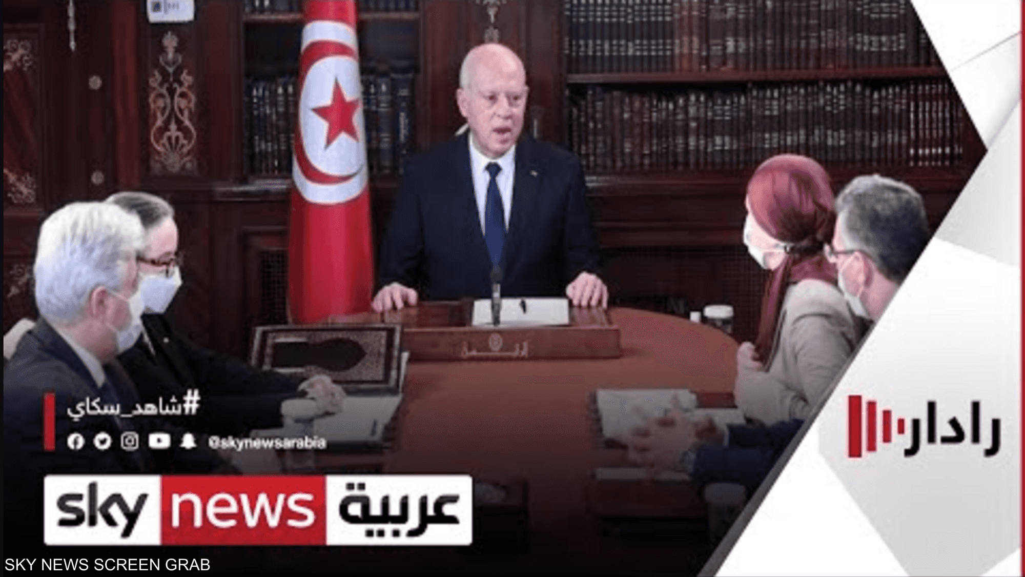 الرئيس التونسي: أبرز ملامح الدستور هو "ضمان وحدة الدولة"