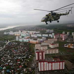 مروحية عسكرية روسية من طراز "أم إي 8".