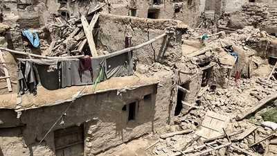 واشنطن تدرس "استجابة إنسانية" للزلزال في أفغانستان