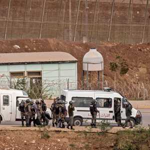 أرشيفية لدورية حدودية مع جيب مليلية