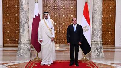 السيسي: زيارة الأمير تميم لمصر تجسد التقدم في علاقات البلدين