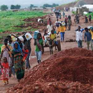 القتال في اقليم تقراي اجبر آلاف الإثيوبيين للجوء إلى السودان