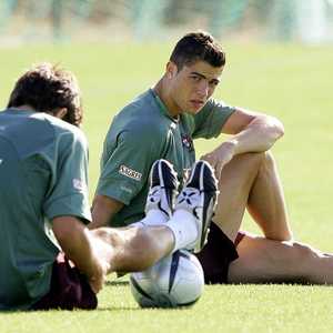 أرشيفية لرونالدو في سبورتنغ لشبونة