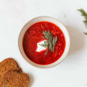 بورش هو حساء مصنوع من الشمندر