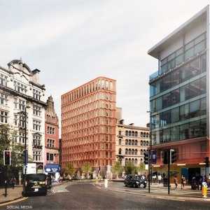 المبنى يقع في منطقة تاريخية بمدينة مانشستر