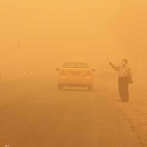 ظاهرة العواصف الترابية تكررت كثيرا في العراق. أرشيف