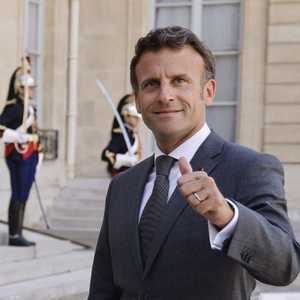الرئيس الفرنسي إيمانويل ماكرون