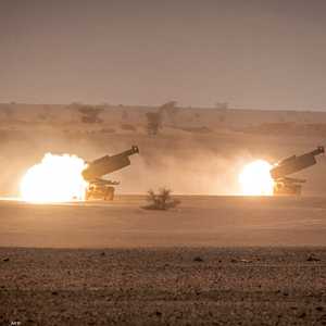 منظومة هيمارس الصاروخية في لقطة أرشيفية