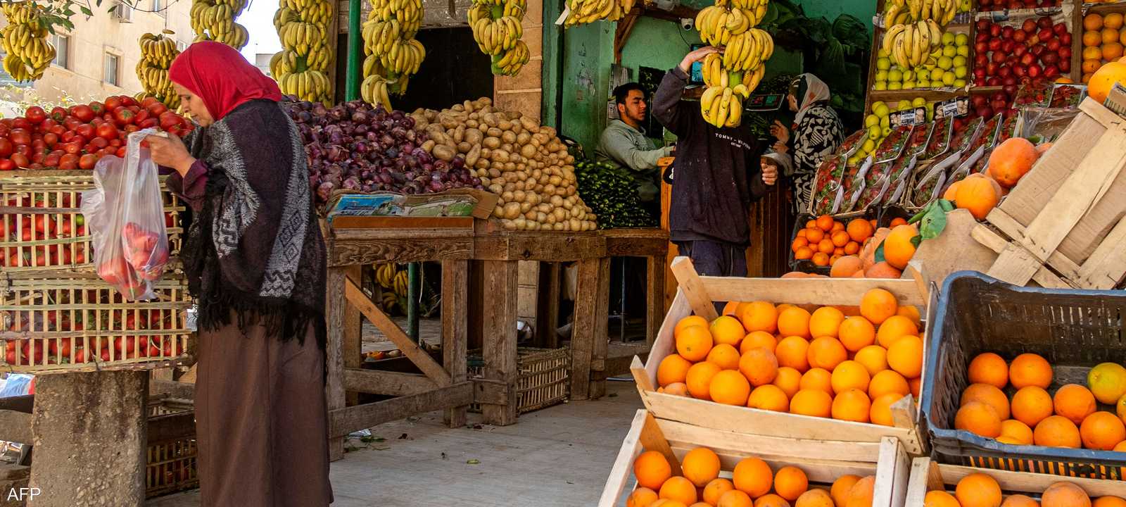 سوق للسلع الزراعية في مصر - أرشيفية