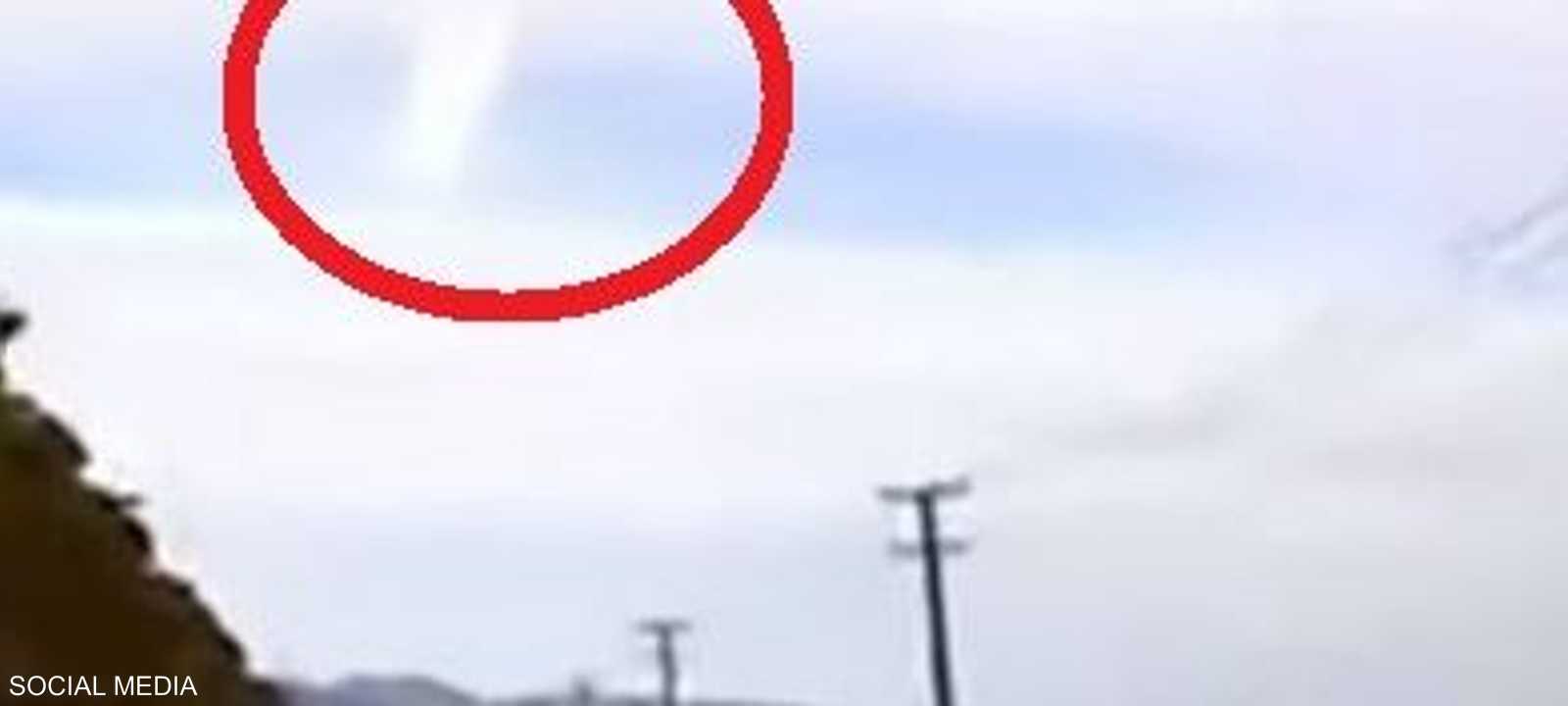 فيديو رصد سقوط النيزك