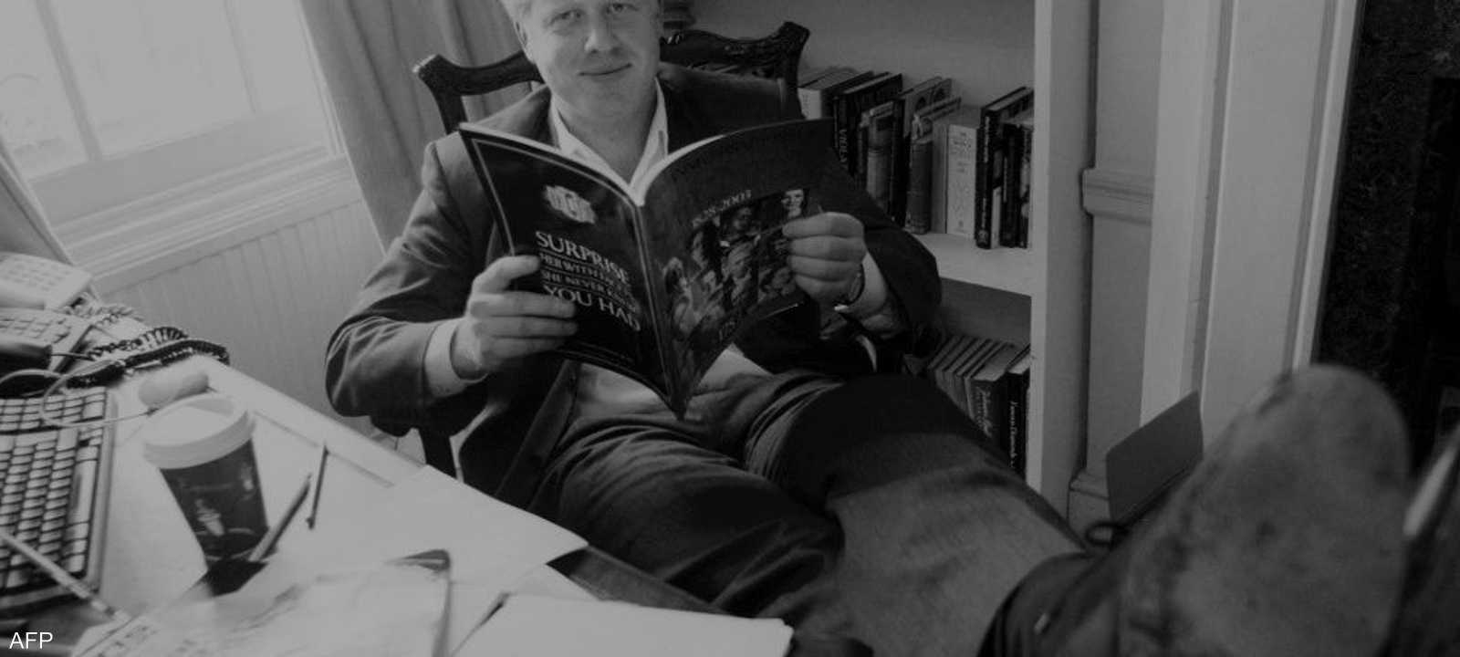 جونسون كان مراسلا لصحيفة "ذا تايمز أوف لندن" في بداية حياته