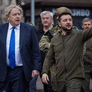 جونسون كان حليفا قويا لأوكرانيا في حربها ضد روسيا