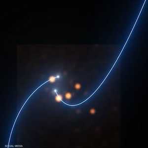 النجم يدور حول الثقب الأسود بمركز درب التبانة