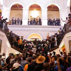 محتجو سريلانكا