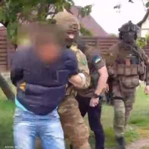 أرشيفية لعملية اعتقال جاسوس روسي في أوكرانيا.