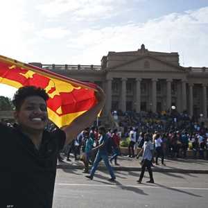 تظاهرات حاشدة في سريلانكا