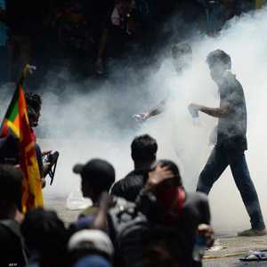 التظاهرات مستمرة في سريلانكا.. أرشيفية