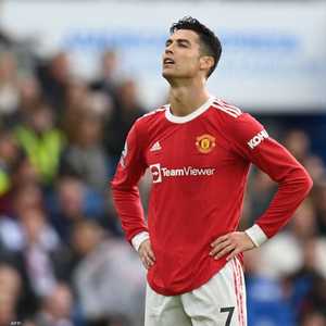 نجم مانشستر يونايتد البرتغالي كريستيانو رونالدو