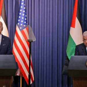 جانب من المؤتمر الصحفي المشترك