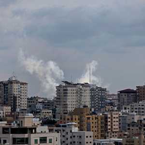 أرشيفية لآثار قصف إسرائيلي سابق على غزة