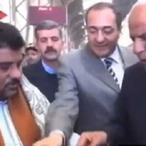 مقطع من الفيديو المتداول