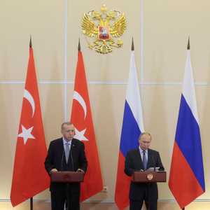 لقاء سابق بين الرئيسين الروسي والتركي
