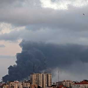 صورة أرشيفية لغارة إسرائيلية سابقة على قطاع غزة