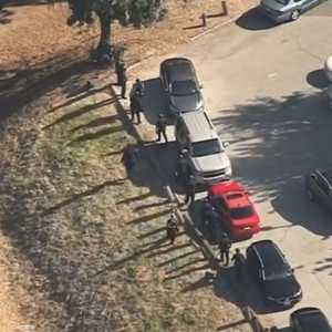 تجمع الشرطة في بيك بارك